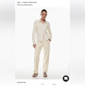 Wilfred Free Modern Utility Pants